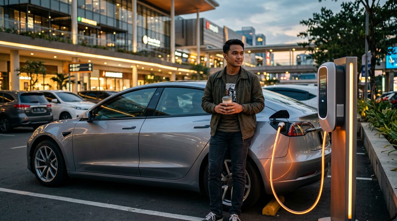 Mobil listrik Indonesia — Isi daya, hemat tiap hari