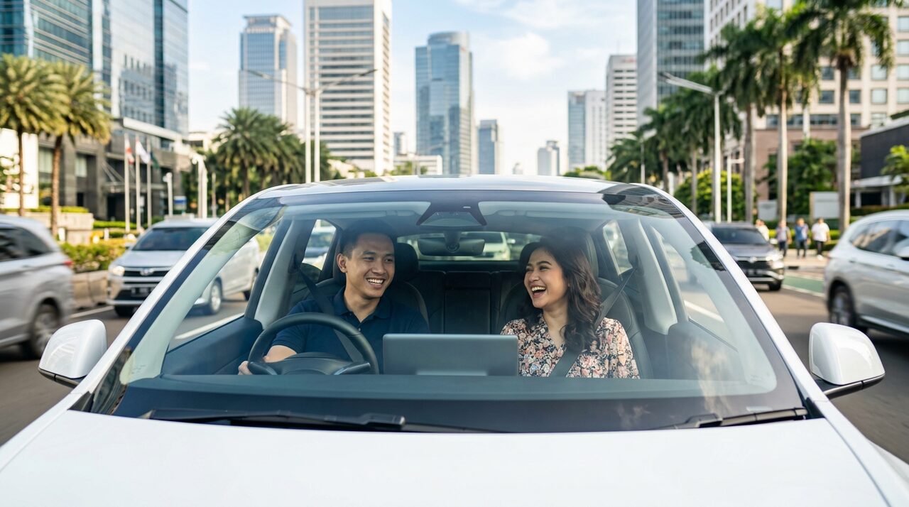 Mobil listrik Indonesia — Nyaman di jalanan kota