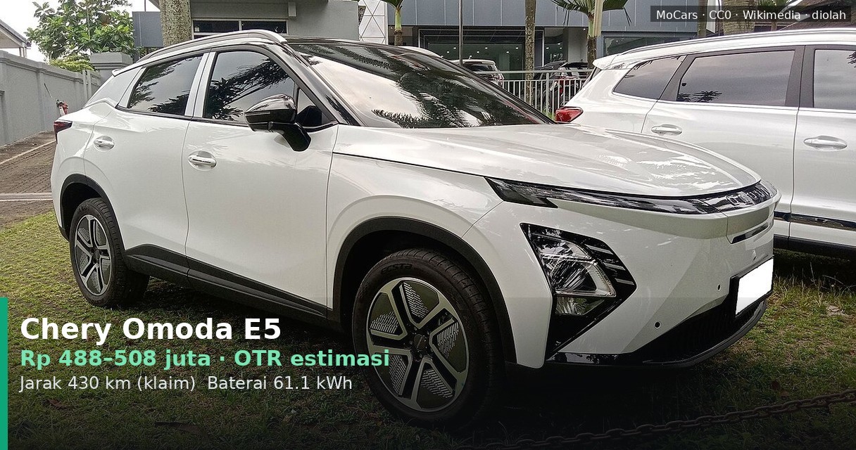 Chery Omoda E5 vs BYD Atto 3: Duel Sengit SUV Listrik Harga Rp 500 Jutaan