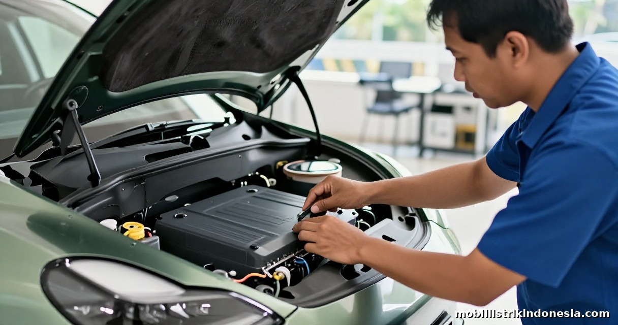 Emang Ngerawat Mobil EV Susah? Ternyata, Pekerjaan Bengkel Lebih Ringan