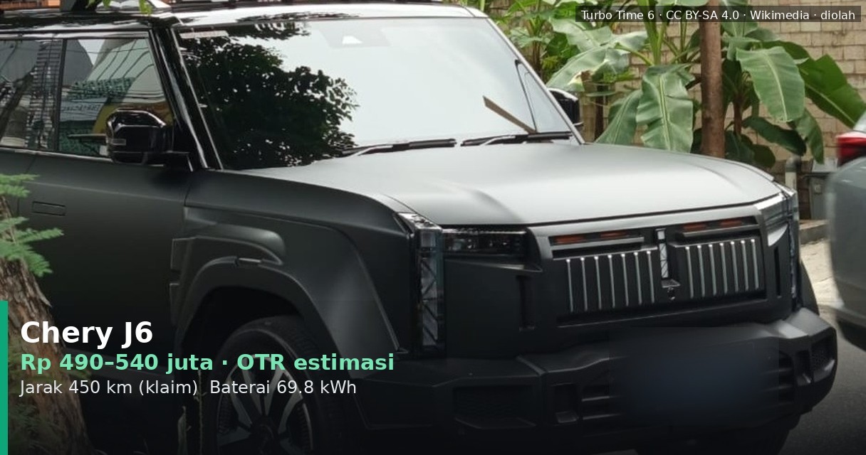 Chery J6 vs Neta L: Perang SUV Listrik Rp 500-700 Juta, Mana yang Worth?